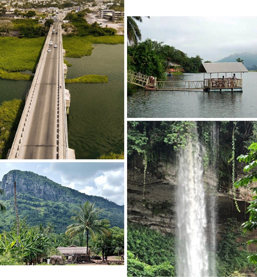 Scenic view of Ghana's cultural heritage